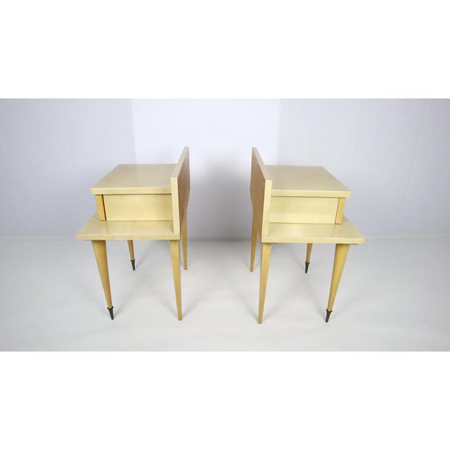 Bedside Tables, 1960s, Set of 2 For Sale - Image 4 of 12