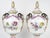 Large Napoleon III Porcelain Lidded Vases, Berlin, Germany, Set of 2 For Sale - Image 4 of 12
