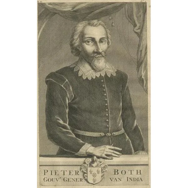 Valentijn, Portrait of Pieter Both, 1726, Paper For Sale - Image 3 of 5