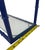 2000 - 2009 Palm Beach Regency Cobalt Blue Faux Bamboo Pagoda Etagere For Sale - Image 5 of 12