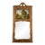 Grand 72" Vintage French Louis XV Style Giltwood Trumeau Mirror For Sale