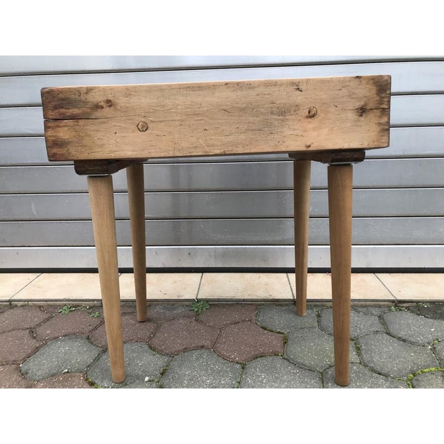 Massive Coffee Table in Wooden Logs, 1920s For Sale - Image 4 of 18