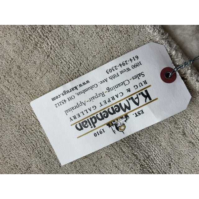 Rh Malta Linen Rug – 10' × 14' 100% Linen | Hand-Loomed Luxury Construction | Rare Rh Collection For Sale - Image 11 of 18
