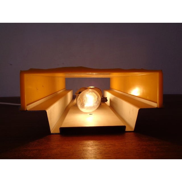 Pop Art Yellow Wall Lamp from Uwe Mersch, Germany, 1970s For Sale - Image 15 of 18