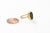 Bronze Cross Set in 21k Gold Ring, Size 7 For Sale - Image 9 of 12