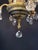 Antique French Brass & Crystal Chandelier For Sale - Image 10 of 10