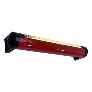 Red Neon Wall Lamp from Disano, 1980s For Sale