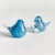 Our hand blown and molded glass finch sculptures are simply adorable during Spring or all year round. The color is added...