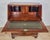 Brown Vintage Writing Bureau Desk in Leather and Mahogany, 1960s For Sale - Image 8 of 18
