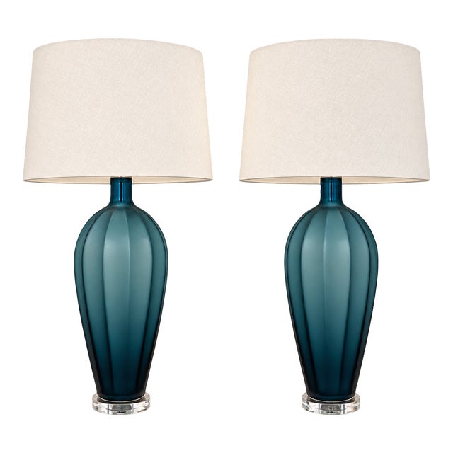 Barclay Butera Lamps - 36" Pair For Sale