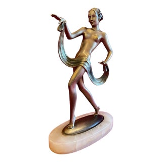 Dancer in Bronze by Joseph Lorenzl For Sale