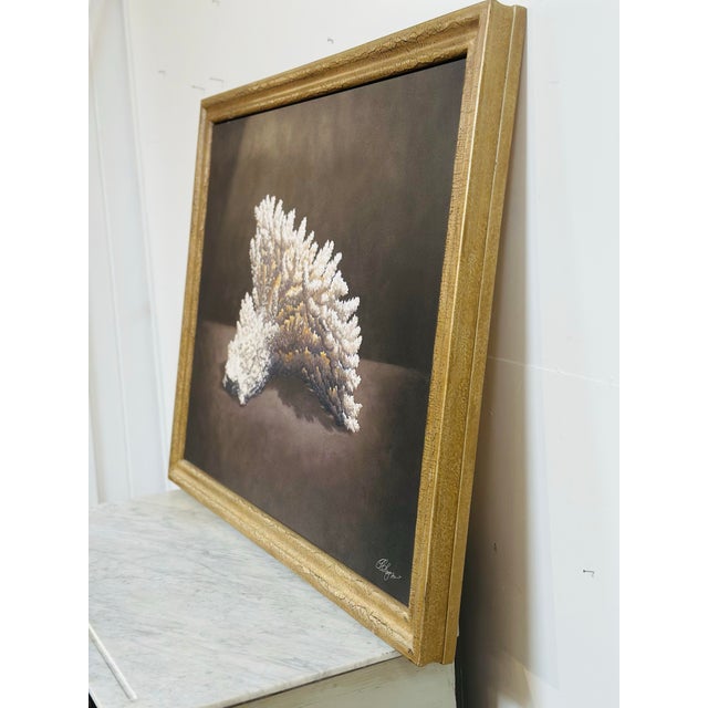 Coastal Large Coastal Gee Clay, Framed For Sale - Image 3 of 10