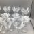 Traditional Floral Etched Crystal Stemware Glasses - Set of 18 For Sale - Image 3 of 13