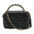 Chanel Black Quilted Patent Mini Vanity Chain Bag For Sale - Image 4 of 8