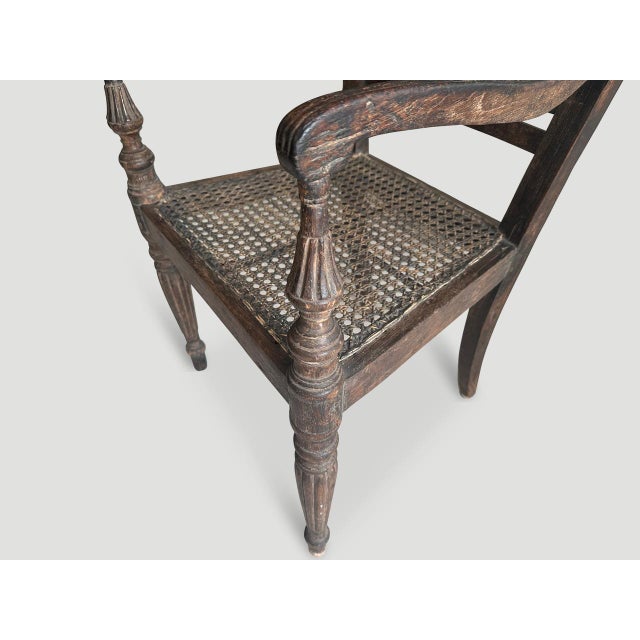 Rare Antique Raffles Arm Chair For Sale - Image 18 of 18