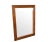 Monumental Bohemian Rectangular Wall Mirror Wood Backing Mid-Century Modern 50s For Sale - Image 9 of 13