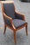 Pair Hickory White Biedermeier Inspired Maple and Upholstered Armchairs For Sale - Image 10 of 10
