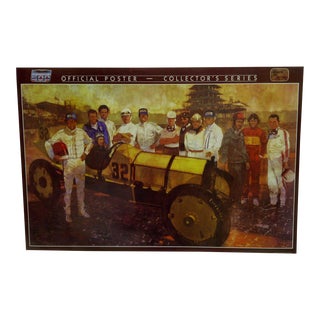 Bernie Fuchs Indianapolis 500 Official Poster For Sale