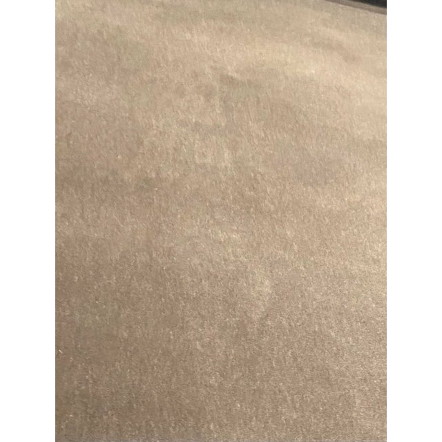 Modern Barbara Barry Kravet Couture 27664 Gray Mohair Velvet Designer Fabric - 3.5 Yards For Sale - Image 3 of 4