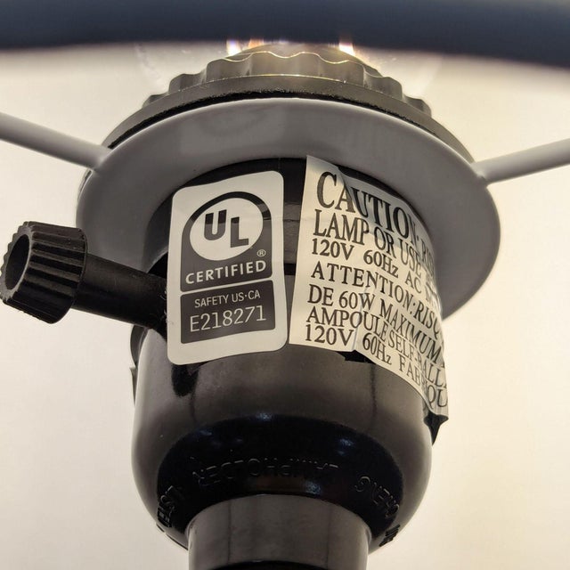 Lillian August Halcyon Faceted Crystal Table Lamp For Sale In San Francisco - Image 6 of 8