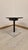 Black Lacquered Wooden Top Swivel Coffee Table with White Marble Base, Iron Stem and Storage, 1960s For Sale - Image 13 of 18