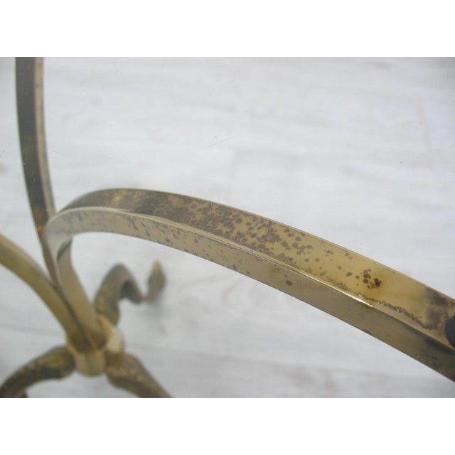Brass Tripod Side Table, 1960s For Sale - Image 9 of 13