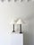 Black Cast Metal Column Lamps with Reeded Detail, 1980s, Set of 2 For Sale - Image 8 of 8
