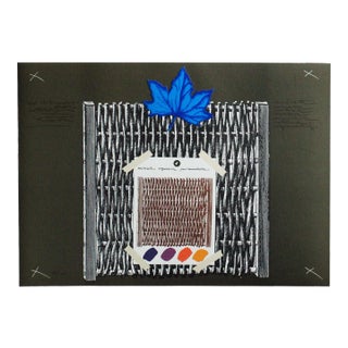 Lithograph from Concetto Pozzati, 1974 For Sale