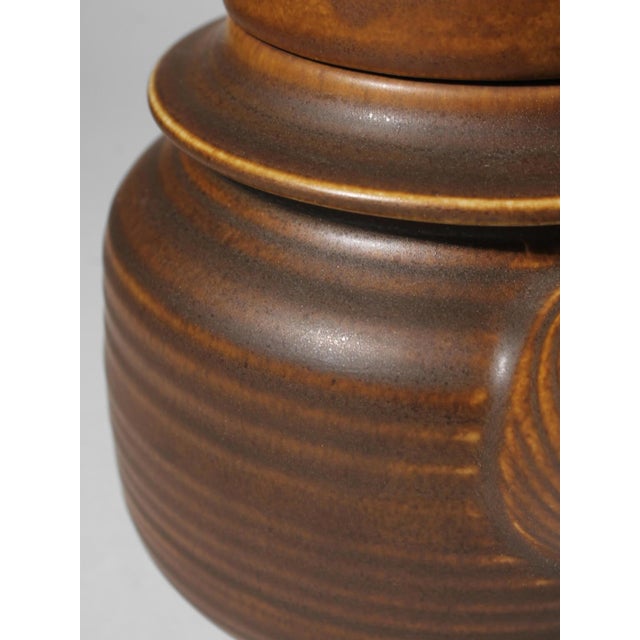 Mid-Century Modern Göran Bäck Kaarna Ceramic Matte Teapot by Ulla Procopé for Arabia, Finland, 1960 For Sale - Image 3 of 8