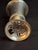 1990s Israeli Sterling Silver Kiddush Cup Cutout Hebrew Blessing Borei Pri Hagafen Netafim For Sale - Image 4 of 15