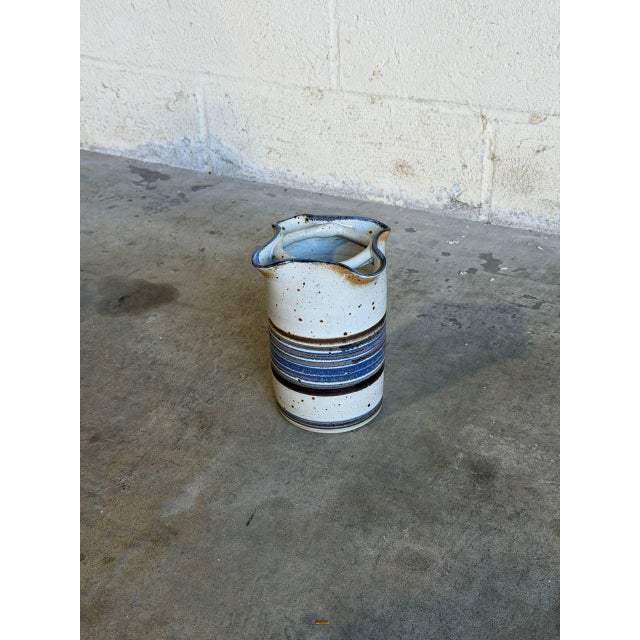 Ceramic Vase Tingkeramik Følle Denmark Stoneware Mid-Century For Sale - Image 7 of 10