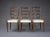 Brown Mid-Century Wooden Dining Chairs by Paolo Buffa, Set of 5 For Sale - Image 8 of 15