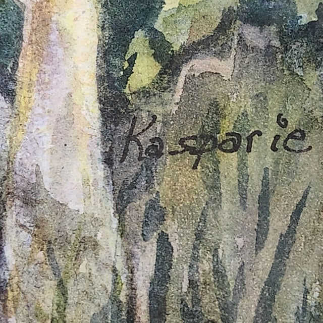 1990s Vintage California Sierra Nevada Landscape Watercolor – Kings Canyon National Park For Sale - Image 5 of 13