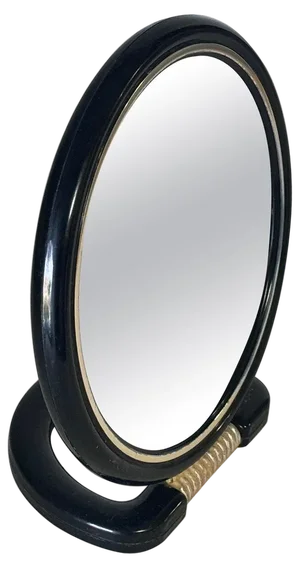 Bakelite Hand Mirror, France, 1970