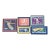Set of 5 Framed Vintage California Fruit and Produce Label Prints For Sale
