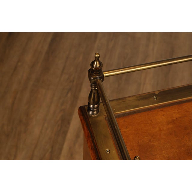 Thomasville Ernest Hemingway Collection Drop Front Writing Desk For Sale - Image 18 of 18