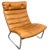 JK 720 Chair in Cognac Leather by Jørgen Kastholm for Kill International, 1970s For Sale