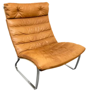 JK 720 Chair in Cognac Leather by Jørgen Kastholm for Kill International, 1970s