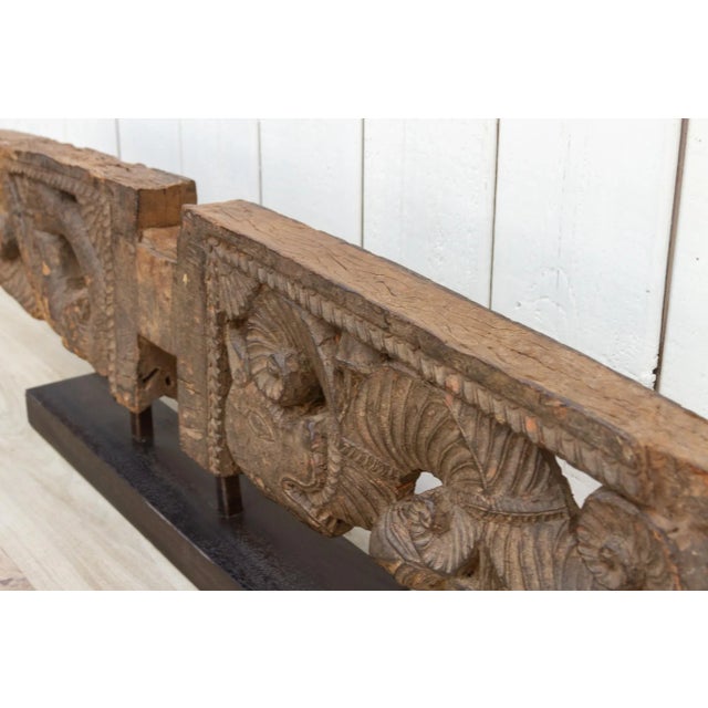19th Century Nepalese Temple Panel For Sale - Image 10 of 11