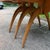 Champagne Mid Century Modern Attributed Heywood Wakefield “Wishbone” Drop-Leaf Dining Table For Sale - Image 8 of 8