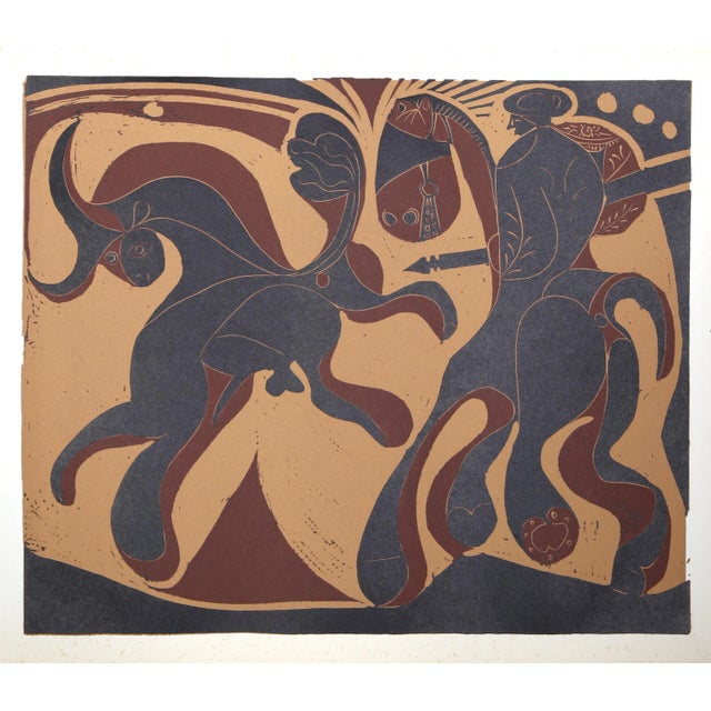 1980s "Apres le Pique" (7) Linocuts After Pablo Picasso For Sale