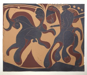 1980s "Apres le Pique" (7) Linocuts After Pablo Picasso