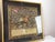 Traditional Antique Pair of Qing Dynasty Chinese Embroidered Silk Buzi Civil Rank Badges ~ Gold Frame For Sale - Image 3 of 17