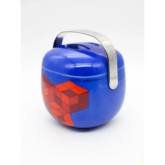 Very rare ice bucket 'suomi' originally designed by timo sarpaneva, this particular limited edition of 500 decorated by...