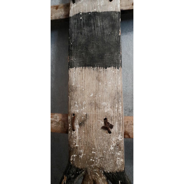 Wood Dogon Kanaga Wooden Mask, Mali, 1890s For Sale - Image 7 of 9