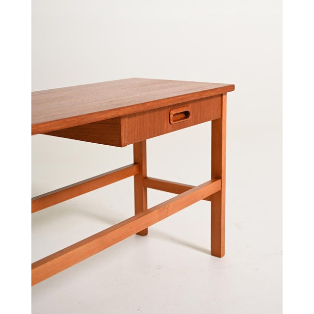 1960s Scandinavian Coffee Table with Drawer, 1960s For Sale - Image 5 of 8