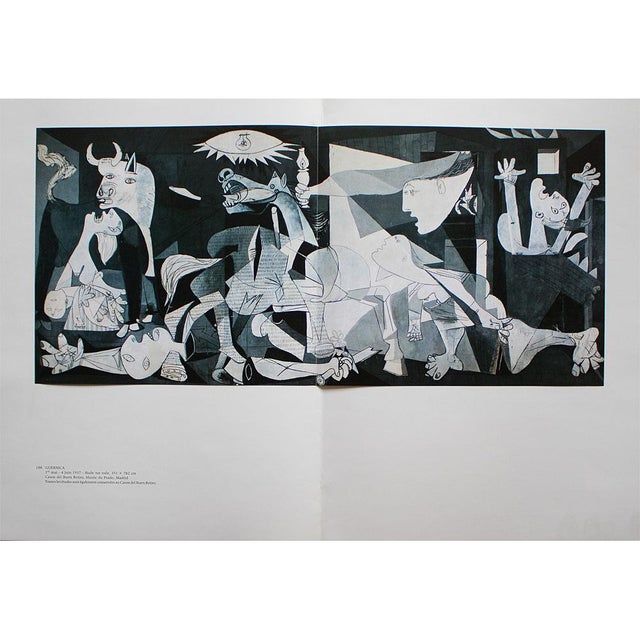 Printmaking Materials 1985 After Pablo Picasso, Guernica Large Original Parisian Photogravure For Sale - Image 7 of 7