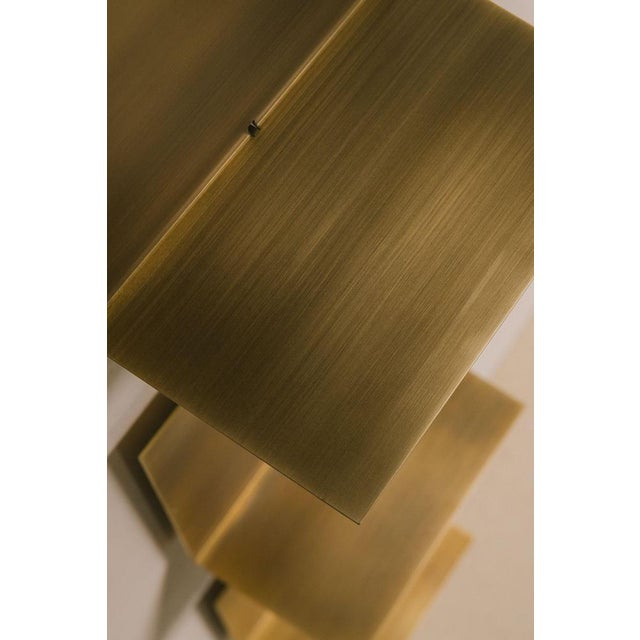 Not Yet Made - Made To Order Kinko Brass Shelves by Zincutec, Set of 3 For Sale - Image 5 of 8