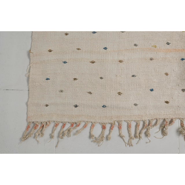 Anatolian Oushak Hemp Kilim Rug For Sale - Image 9 of 10
