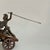 Vintage Bronze Roman Warrior in Chariot Pulled by Two Horses Sculpture For Sale In Miami - Image 6 of 11